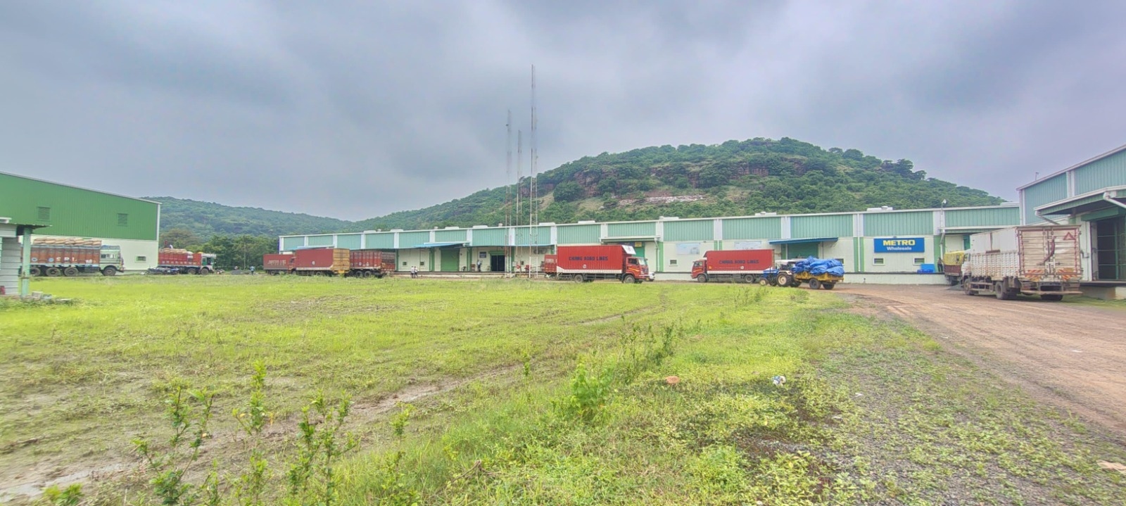 Team members collaborating in modern workspace